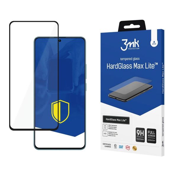 9H 3mk HardGlass Max Lite™ üveg Xiaomi Redmi Note 13 készülékhez