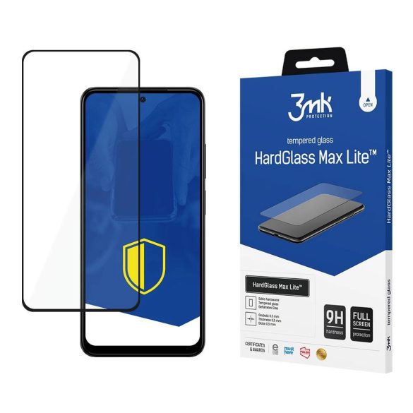 9H 3mk HardGlass Max Lite™ üveg Xiaomi Redmi Note 12s készülékhez