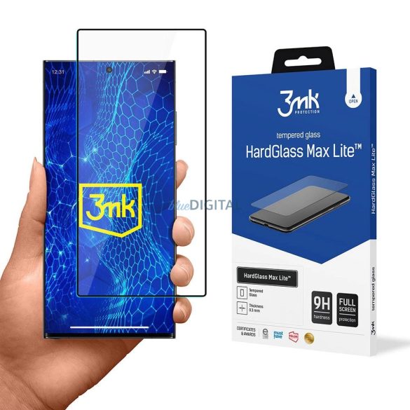 9H 3mk HardGlass Max Lite ™ üveg Samsung Galaxy S24 Ultra
