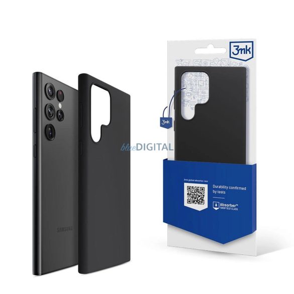 3mk Szilikon tok Samsung Galaxy S24 Ultra - fekete
