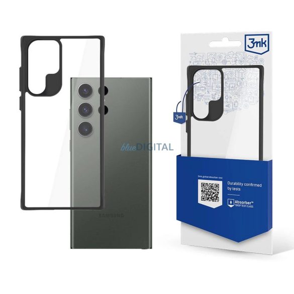 3mk Satin Armor Case+ tok Samsung Galaxy S24 Ultra - átlátszó