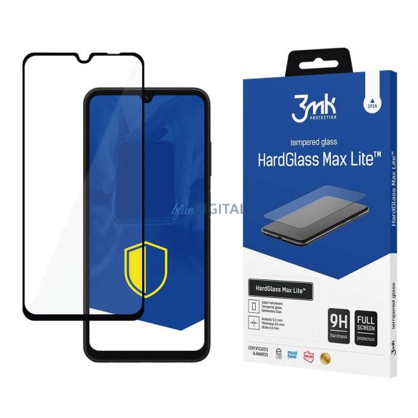 3mk HardGlass Max Lite™ 9H üvegfólia Samsung Galaxy A05s