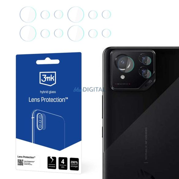 3mk Lens Protection™ hibrid kamera lencse védő fólia Asus ROG Phone 8/8 Pro