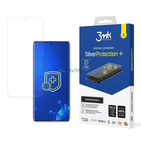 3mk SilverProtection+ antibakteriális védőfólia az Oppo Reno 12 Pro készülékhez