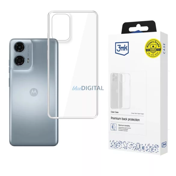 3mk átlátszó tok Motorola Moto E14 / G04 / G24 Power / G24 4G – átlátszó