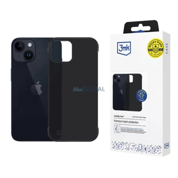 3mk Just20g matt tok Apple iPhone 15 Plushoz – matt fekete