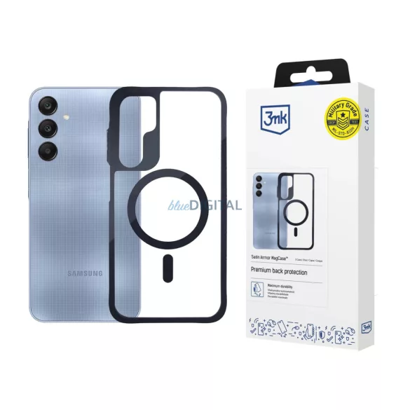 3mk Satin Armor MagCase Samsung Galaxy A25 5G – átlátszó