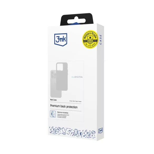 3mk Matt Case for Google Pixel 10A - Black