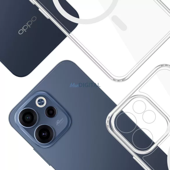 3mk Armor Magcase for Oppo Reno 15 F 5G / Reno 15 FS 5G (CPH2801) - Transparent