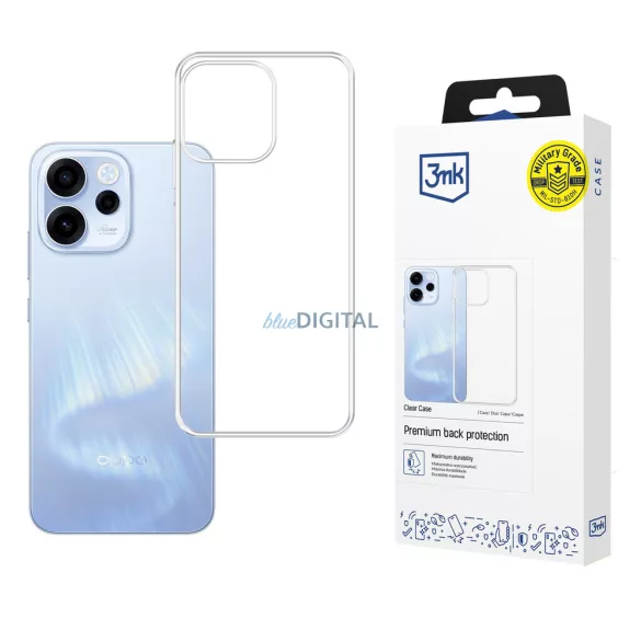 3mk átlátszó tok az Oppo Reno 15 5G (CPH2825) készülékhez – átlátszó