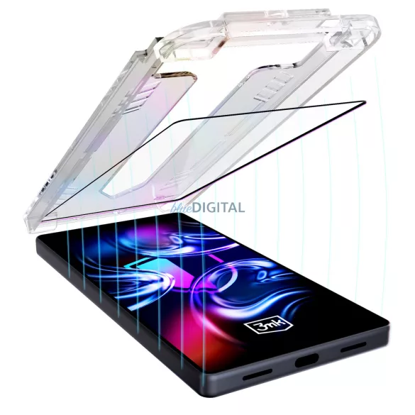 3mk HardGlass Max edzett üveg iPhone XR / 11 készülékekhez