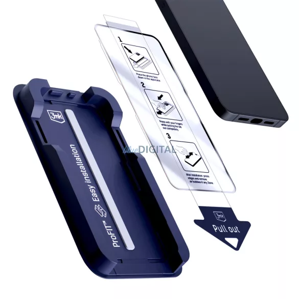 3mk HardGlass Max Tempered Glass for Samsung Galaxy S24 / S25