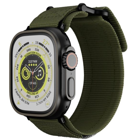 Tech-Protect Scout Pro 2 csereszíj Apple Watch 4 / 5 / 6 / 7 / 8 / 9 / SE / Ultra 1 / 2 (42/44/45/49 mm) - zöld