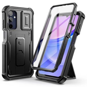 Tech-Protect Kevlar Cam+ tok Samsung Galaxy A15 4G/5G - fekete