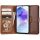 Tech-Protect Wallet tok Samsung Galaxy A55 5G - barna