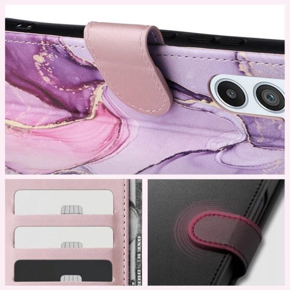 Tech-Protect Wallet tok Samsung Galaxy A55 5G - lila