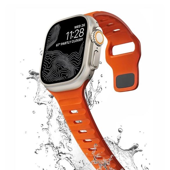 Tech-Protect IconBand Line csereszíj Apple Watch 4 / 5 / 6 / 7 / 8 / 9 / SE / Ultra 1 / 2 (42/44/45/49 mm) - világoskék