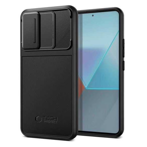 Tech-Protect Velar tok Xiaomi Redmi Note 13 Pro 5G / Xiaomi Poco X6 5G - fekete