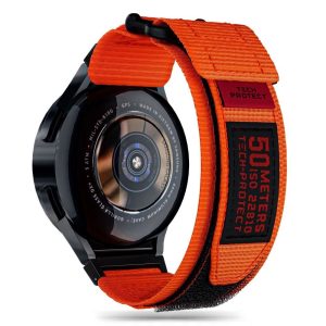 Tech-Protect Scout Pro csereszíj Samsung Galaxy Watch 4 / 5 / 5 Pro / 6 / 7 / FE - narancs