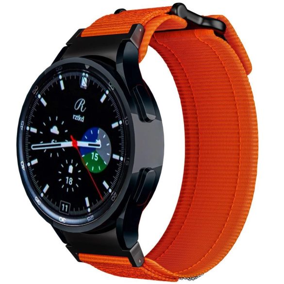 Tech-Protect Scout Pro csereszíj Samsung Galaxy Watch 4 / 5 / 5 Pro / 6 / 7 / FE - narancs