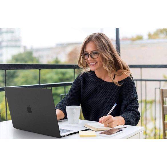 Tech-Protect SmartShell védőborítás MacBook Air 13" 2020 (M1) - fekete