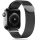 Tech-Protect MilaneseBand csereszíj Apple Watch 4 / 5 / 6 / 7 / 8 / 9 / SE / Ultra 1 / 2 (42/44/45/49 mm) - fekete