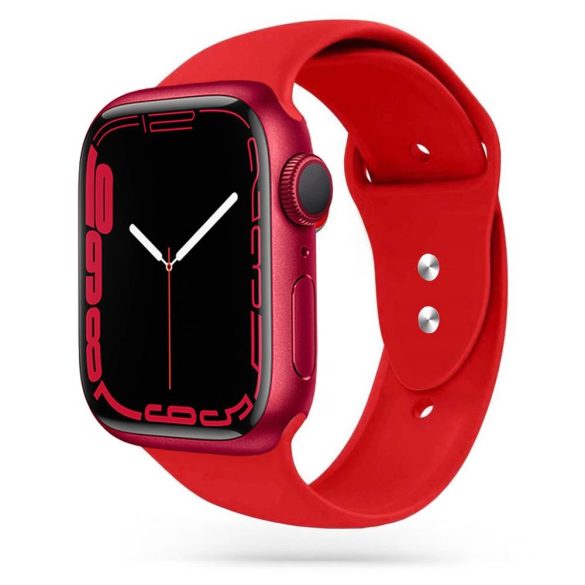 Tech-Protect IconBand csereszíj Apple Watch 4 / 5 / 6 / 7 / 8 / 9 / SE / Ultra 1 / 2 (42/44/45/49 mm) - piros