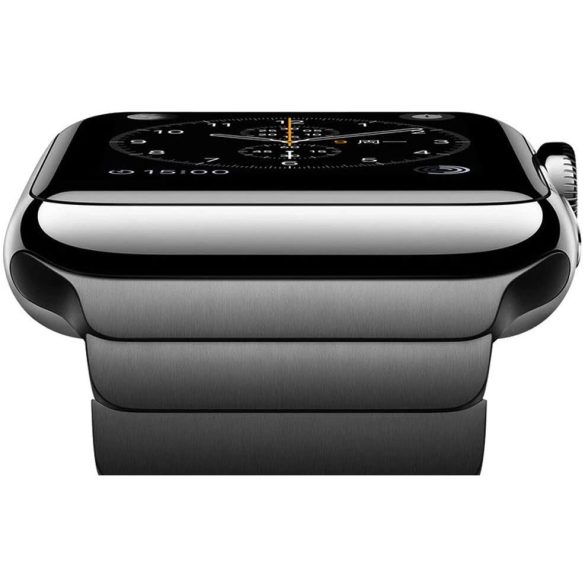 Tech-Protect LinkBand csereszíj Apple Watch 4 / 5 / 6 / 7 / 8 / 9 / SE / Ultra 1 / 2 (42/44/45/49 mm) - fekete