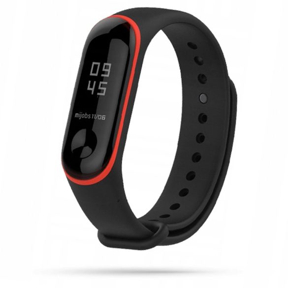 Tech-Protect Smooth szíj Xiaomi Mi Band 3/4 - piros