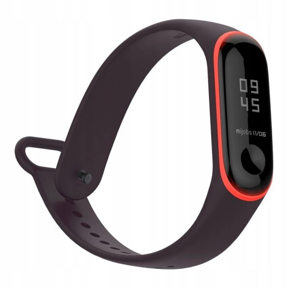 Tech-Protect Smooth szíj Xiaomi Mi Band 3/4 - piros