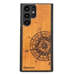   Fából készült tok Samsung Galaxy S22 Ultra Bewood Traveler Merbau