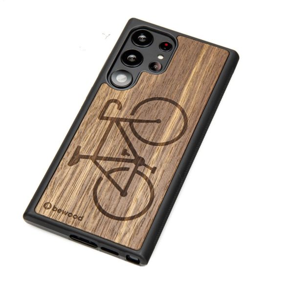 Bewood Rower Limba Wooden tok Samsung Galaxy S23 Ultra - barna