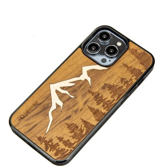 Bewood Imbuia Mountains tok iPhone 15 Pro Max - barna