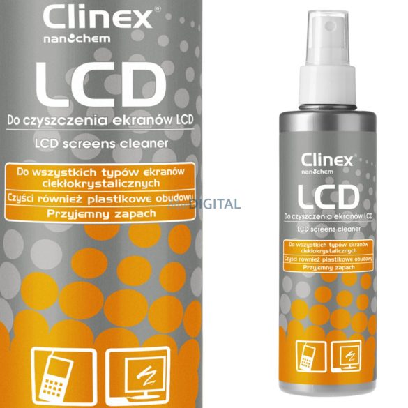CLINEX LCD tisztító folyadék 200ml
