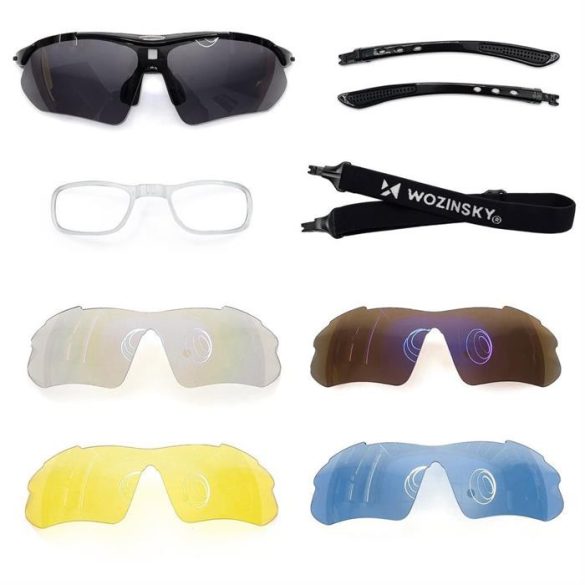 Wozinsky Sport szemüveg Fekete