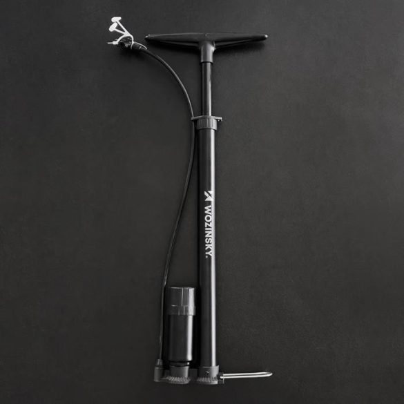 Wozinsky kézi pumpás autó kerékpár fekete (WUP-01)