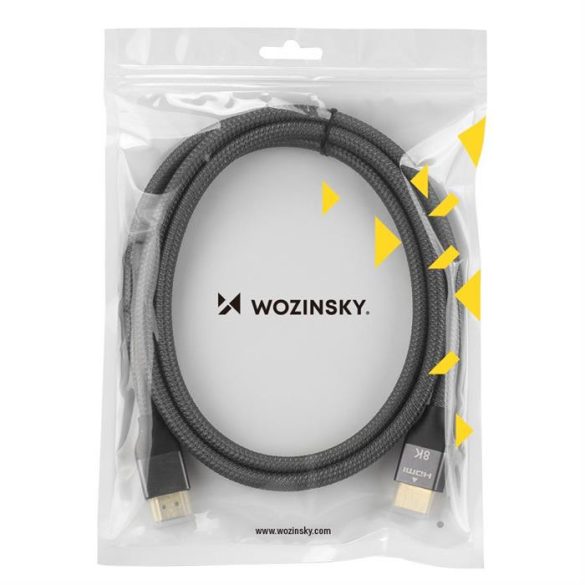 Wozinsky HDMI 2.1 1M kábel Silver