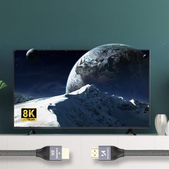 Wozinsky HDMI 2.1 1M kábel Silver