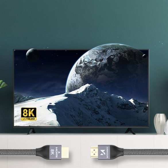 Wozinsky HDMI 2.1 2m kábel Silver