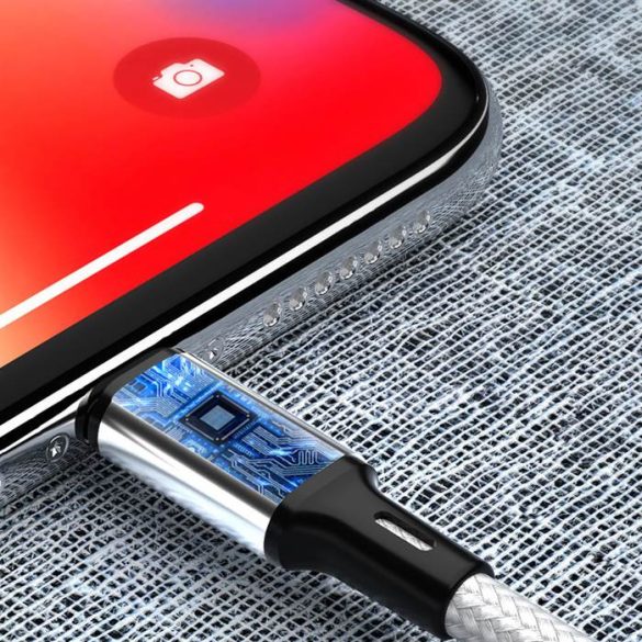 Wozinsky kábel USB - USB type-c 2,4a 1m fekete (WUC-C1B)