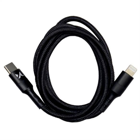 Wozinsky kábel USB type-c - Lightning Power Delivery 18W 1m fekete (WUC-PD-CL1B)