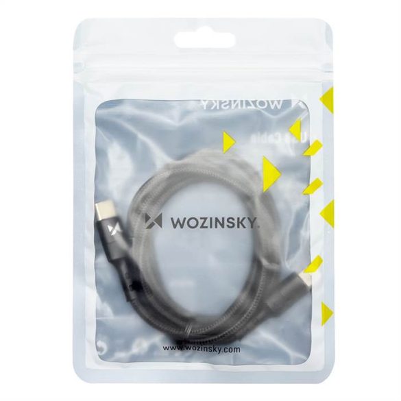 Wozinsky kábel USB type-c - Lightning Power Delivery 18W 2m fekete (WUC-PD-CL2B)