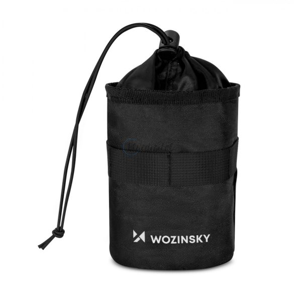 Wozinsky termikus kerékpáros víz palack / palack táska fekete (WBB35BK)
