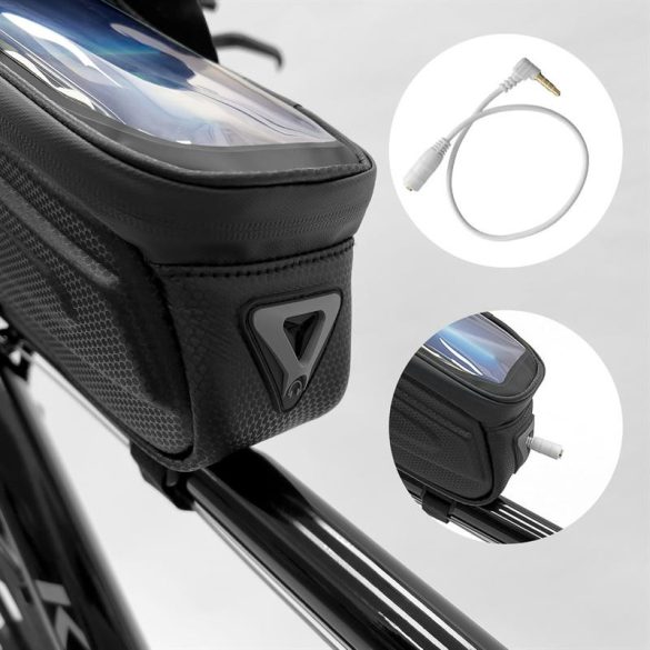 Wozinsky Bike tok Bag 1.7l telefontelefontok fekete (WBB28BK)