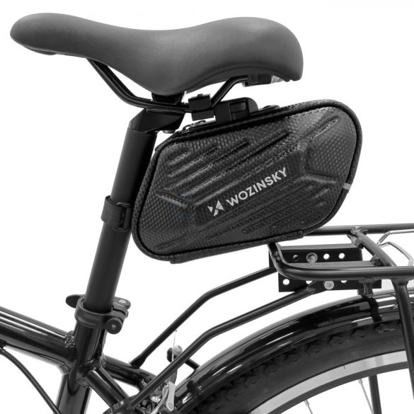 Wozinsky kerékpár nyereg táska 1.5l fekete (Wbb27bk)