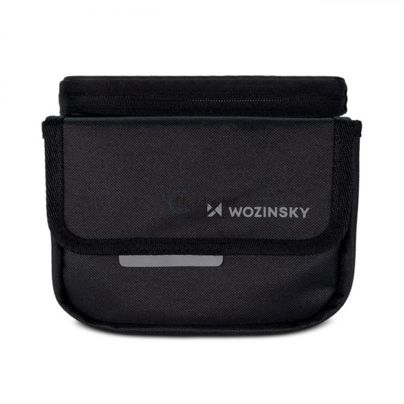 Wozinsky tok Bike Bag Kerékpár Pannier Vízálló Telefon tok 1.5l fekete (Wbb26bk)