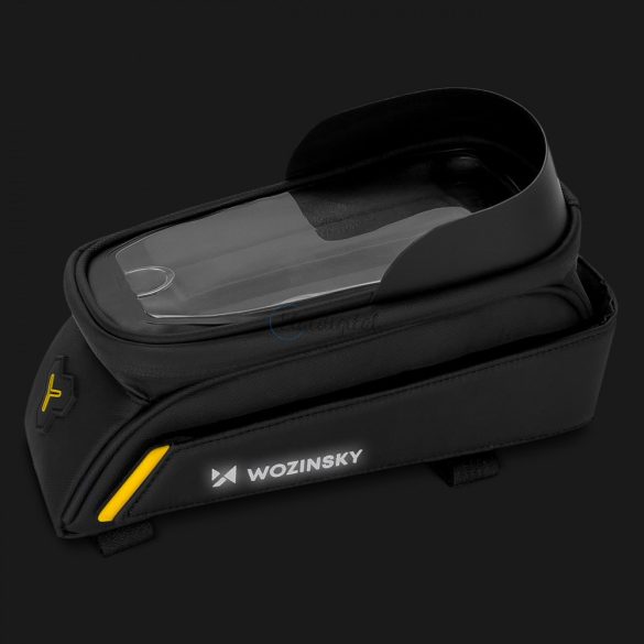 Wozinsky tok kerékpáros táska telefontartó 1l fekete (WBB25BK)