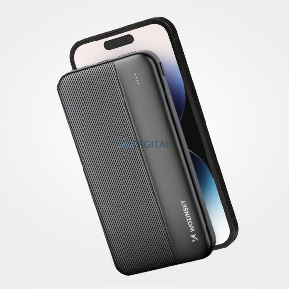 Wozinsky powerbank 10000mAh 2 x USB fekete (WPBBK1)