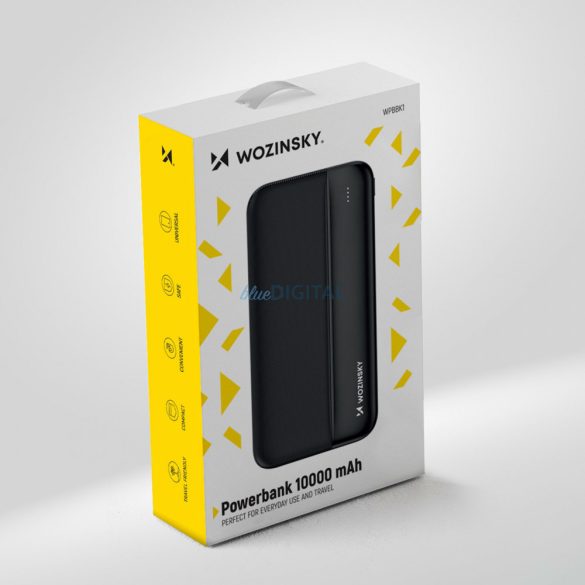 Wozinsky powerbank 10000mAh 2 x USB fekete (WPBBK1)