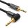 Wozinsky AUX kábel szögletes (apa-apa) mini jack kábel 3m fekete